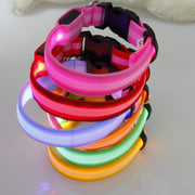 首輪  犬用 光る首輪 LED 犬 猫 イヌ ネコ ペット用品 小型犬 中型犬 お散歩 早朝 夜間 安全対策 電池式 カラバリ豊富