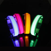 首輪  犬用 光る首輪 LED 犬 猫 イヌ ネコ ペット用品 小型犬 中型犬 お散歩 早朝 夜間 安全対策 電池式 カラバリ豊富