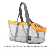 犬用 キャリーバック 犬 猫 メッシュバック ショルダーキャリーバック トートバック 肩掛け 手提げ ボストンバック 軽量 通気性 透け感 ファスナータイプ 顔出し