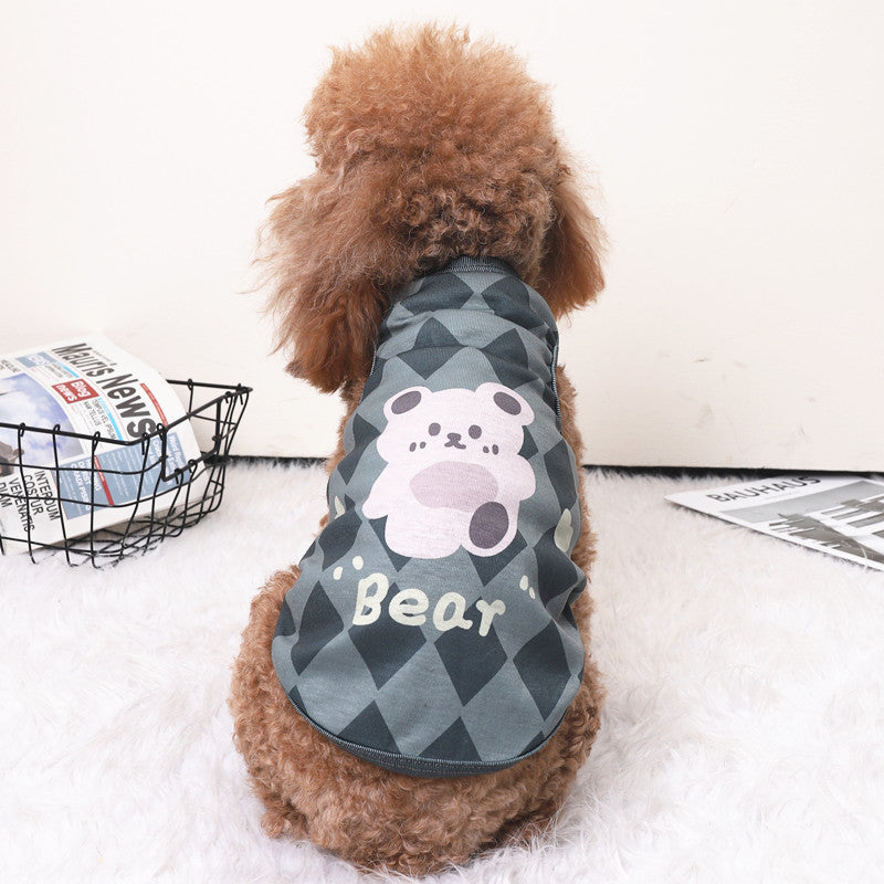 ペットウェア タンクトップ 犬服 猫服 洋服 ドッグウェア 商品画像3