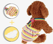 マナーパンツ 犬用 サニタリーパンツ 生理パンツ サスペンダー付き ドッグ 女の子 犬用 ワンちゃん パンツ おむつカバー ドッグウェア かわいい おでかけ サニタリーショーツ 散歩 介護