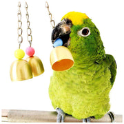 ペット用品 鳥用品 おもちゃ 玩具 インコ 鳥 オウム チェーン ベル トリプルベル 鈴 吊り下げ式 かわいい ストレス解消