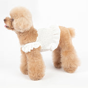 ドッグウェア キャミソール キャミ フリル トップス 犬服 犬の服 ペットウェア ペット用品 小型犬 中型犬 水玉 ドット柄 かわいい おしゃれ おでかけ お散歩 いぬ イヌ
