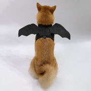 ペット用コスチューム 犬用 猫用 コスプレ 仮装 コウモリ 蝙蝠 こうもり 翼 羽根 変身 マジック テープ Dカン ドッグ キャット コスプレグッズ ハロウィン なりきり かわいい 面白い イベント パーティ 衣装 いぬ イヌ ネコ ねこ ペット用品