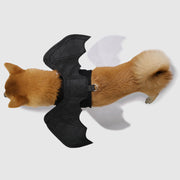 ペット用コスチューム 犬用 猫用 コスプレ 仮装 コウモリ 蝙蝠 こうもり 翼 羽根 変身 マジック テープ Dカン ドッグ キャット コスプレグッズ ハロウィン なりきり かわいい 面白い イベント パーティ 衣装 いぬ イヌ ネコ ねこ ペット用品