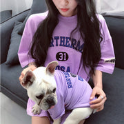 ペットウェア Tシャツ 犬服 犬 猫 ドッグウェア カットソー 英字プリント カジュアル 洋服 ペット用品 おしゃれ 可愛い かわいい 超小型犬 小型犬 中型犬 イヌ用 いぬ用 ネコ用 ねこ用 ドッグウェア キャットウェア ドッグウエア キャットウエア