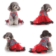 ワンピース ドレス ペット服 ドッグウェア 犬服 犬用ウェア ペットウェア ウエア 洋服 小型犬 中型犬 ノースリーブ 袖なし リボン チュール チュチュ クリスマス パーティー ハート フルーツ レオパード ヒョウ柄 おめかし 柄 可愛い かわいい おしゃれ シンプル カジュアル お出かけ 記念写真 ワンちゃん ペット用品 プレゼント ポップ 派手