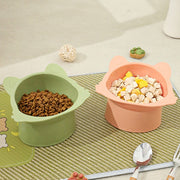 ペット用食器 猫用食器 犬用食器 斜め 傾き 高さ 食べやすい フードボウル ウォーターボウル エサ入れ 餌入れ 容器 ペットグッズ 犬 猫 食事 ごはん わんちゃん ねこちゃん ペット用品