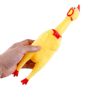 ペット用おもちゃ ラバートーイ 犬 猫 ドッグ キャット ペット用品 ペットグッズ 玩具 音が鳴る 噛む 投げる 遊ぶ アヒル チキン 鳥 音が出る 人形 ストレス発散 コミュニケーション 運動不足解消  おもしろい やわらかい かわいい 楽しい ソフト 遊び 黄