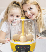 自動孵卵器 ふ卵器 孵化器 鳥類 インキュベータートレイ エッグローラー 鳥飼育用品 4卵 タマゴの孵化 USB充電タイプ リチウム 自動回転