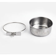 鳥用餌入れ カップフィーダー 水入れ ペット用 丸型 フードボウル 給餌器 餌入れ ケージ用 取付け 小鳥 トリ インコ 文鳥 オウム