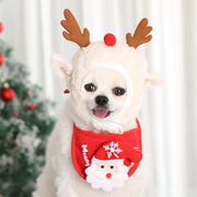 ペット用帽子 コスプレ ペットウェア ドッグウェア 犬用 猫用 小型犬 コスチューム 仮装 クリスマス かぶり物 ペット用品 トナカイ 三角帽子 パーティー イベント おしゃれ かわいい ぼうし ギフト プレゼント 贈り物 イヌ いぬ ネコ ねこ ドッグ キャット
