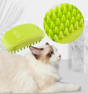 ペット用ブラシ シャンプーブラシ ブラシ ペット用品 バスブラシ バス用品 グルーミング 犬用 猫用 お手入れ 抜け毛取り 抜け毛除去 お風呂 ソフト やわらかい かわいい おしゃれ コンパクト 小さめ 緑 橙