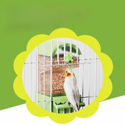 餌入れ 鳥 ペット用 水入れ エサ入れ ゲージ 取り付け エサ 大容量 インコ 文鳥 トリ 食器 フードボックス フード 餌やり 給餌器 鳥用