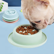 フードボウル ペット用食器 早食い防止 犬用食器 お皿 餌入れ 給餌 フードディッシュ 凸凹 でこぼこデザイン 突起 おしゃれ かわいい 食べこぼし受け シンプル イヌ わんちゃん ドッグ