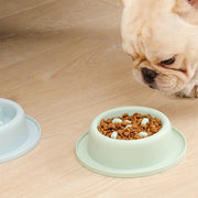 フードボウル ペット用食器 早食い防止 犬用食器 お皿 餌入れ 給餌 フードディッシュ 凸凹 でこぼこデザイン 突起 おしゃれ かわいい 食べこぼし受け シンプル イヌ わんちゃん ドッグ