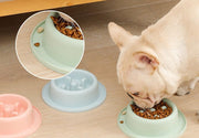 フードボウル ペット用食器 早食い防止 犬用食器 お皿 餌入れ 給餌 フードディッシュ 凸凹 でこぼこデザイン 突起 おしゃれ かわいい 食べこぼし受け シンプル イヌ わんちゃん ドッグ
