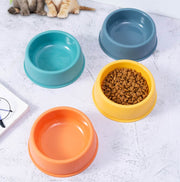 ペット用食器 フードボウル フードボール プラスティック ペット 犬 イヌ 猫 ネコ 丸型 ラウンド エサ入れ エサ皿 餌皿 かわいい おしゃれ シンプル