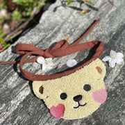 ペット用スタイ よだれかけ ビブ 犬 イヌ 猫 ネコ ペット用品 首飾り ペットグッズ 小型犬 動物 アニマル クマ かわいい おしゃれ
