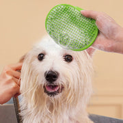 ベット用ブラシ ラバーブラシ グルーミングブラシ 装着型 柔らかい 犬 猫 イヌ ネコ お風呂 入浴 シャンプー 抜け毛 ブラッシング ペットグッズ バス用品