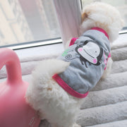 ペット用タンクトップ ペット用トップス ペットウェア 犬服 小型犬 中型犬 猫 ネコ ペット用品 ペットグッズ プルオーバー 丸首 ラウンドネック ノースリーブ 袖なし バックプリント ロゴ イラスト ブラック グレー カジュアル シンプル 春 夏