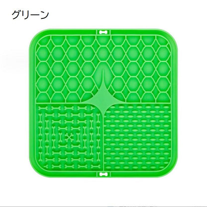 フードマット フードプレート 早食い防止マット ペット用食器 リックパッド リックマット 商品画像3