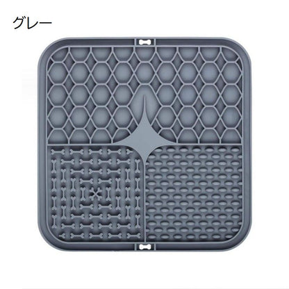 フードマット フードプレート 早食い防止マット ペット用食器 リックパッド リックマット 商品画像5