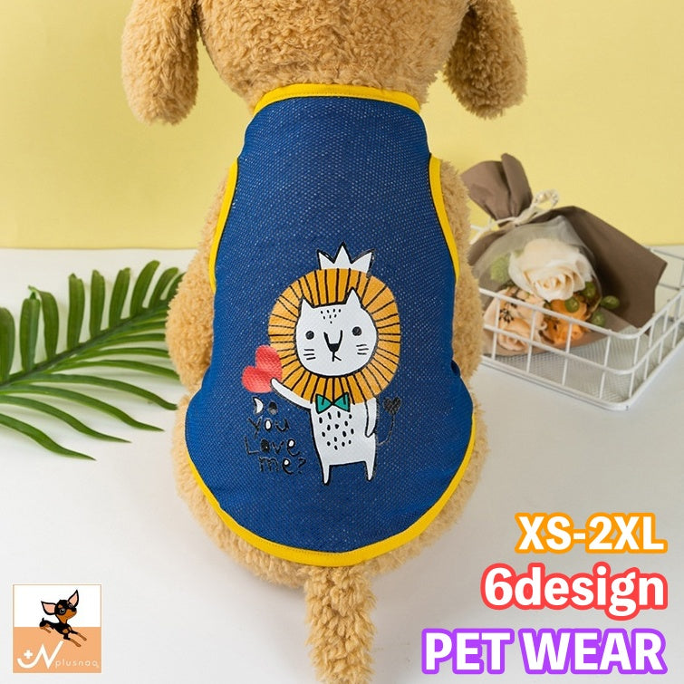ペットウェア タンクトップ 犬服 猫服 洋服 ドッグウェア 商品画像