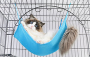 ベッド ハンモック 冷感 クール マット 猫 ネコ キャット ペット用品 ケージ 吊り下げ 引っ掛ける 取り付け簡単 無地 シンプル くつろぐ ひんやり