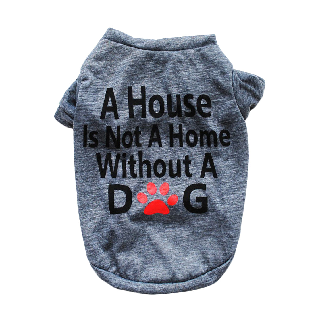 ペット用 犬用 洋服 ドッグウエア Tシャツ プルオーバー グレー バリエーション画像