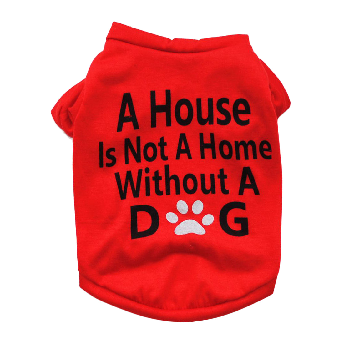 ペット用 犬用 洋服 ドッグウエア Tシャツ プルオーバー レッド バリエーション画像