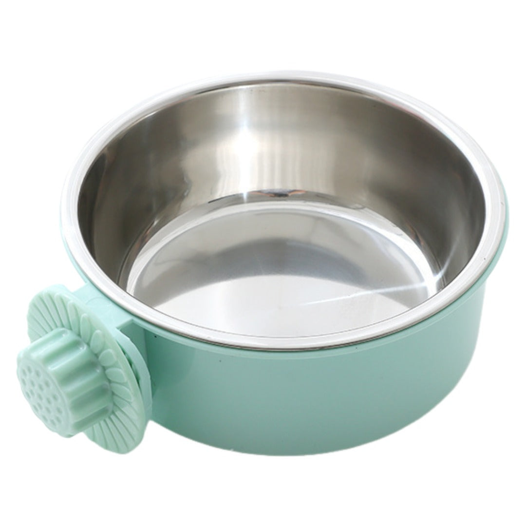 ペット用食器 フードボウル ウォーターボウル ケージ取り付け ケージ固定 犬用 猫用 ペット用品 エサ入れ 水入れ シンプル 取り付け簡単 ペットグッズ いぬ イヌ ねこ ネコ