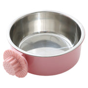 ペット用食器 フードボウル ウォーターボウル ケージ取り付け ケージ固定 犬用 猫用 ペット用品 エサ入れ 水入れ シンプル 取り付け簡単 ペットグッズ いぬ イヌ ねこ ネコ