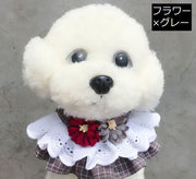 ペット用スタイ よだれかけ スカーフ バンダナ 犬 猫 小型犬 中型犬 レース フリル 可愛い アクセサリー 犬服 ドッグウェア 首飾り ビブ チョーカー ワンタッチバックル サイズ調節可能 着脱簡単 チェック柄 花 フラワー プリント ドット チャーム 動物 かわいい お洒落 おしゃれ 上品 いぬ イヌ DOG 大型犬 ネコ ねこ CAT プレゼント ギフト 贈り物