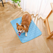 ペット用クールマット Sサイズ ひんやりマット 冷却マット アイスマット 敷きパッド ペットマット 犬 猫 ネコ 夏用 ペット用品 接触冷感 涼感 暑さ対策 涼しい スクエア 四角 長方形