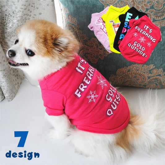 ペットウェア ドッグウェア Tシャツ 小型犬 犬服 猫服 商品画像