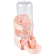 ペット用給水器 自動給水 500ml 犬用 猫用 水入れ 水飲み器 ゲージ取り付け サークルに装着 ペット用品 取り付け簡単 可愛い ワンちゃん ネコちゃん イヌ ネコ キャット ドッグ 白 緑 ピンク