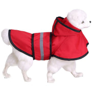 ペット用 レインコート ポンチョ型 犬用 小型犬 中型犬 雨具 フード付き 防水 お散歩 お出かけ クリアカラー おしゃれ 梅雨対策