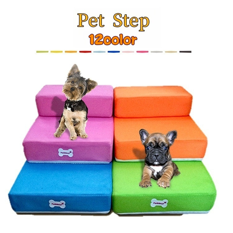ペット用ステップ 階段 スロープ マット 踏み台 介護用品 ドッグ キャット 犬グッズ 犬用品 猫用品 ペット用品 高齢犬 ケガ防止