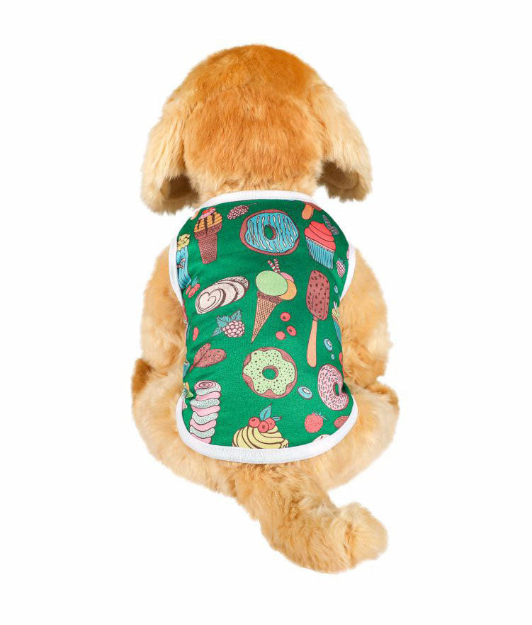 ペットウェア タンクトップ 犬服 猫用 ノースリーブ 袖なし 商品画像2