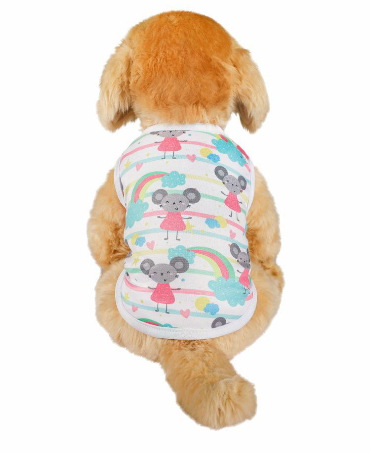 ペットウェア タンクトップ 犬服 猫用 ノースリーブ 袖なし 商品画像3