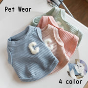 ペットウェア 猫服 キャットウェア ペット服 犬服 タンクトップ ペット用品 洋服 猫 犬 ワンポイント かわいい おしゃれ
