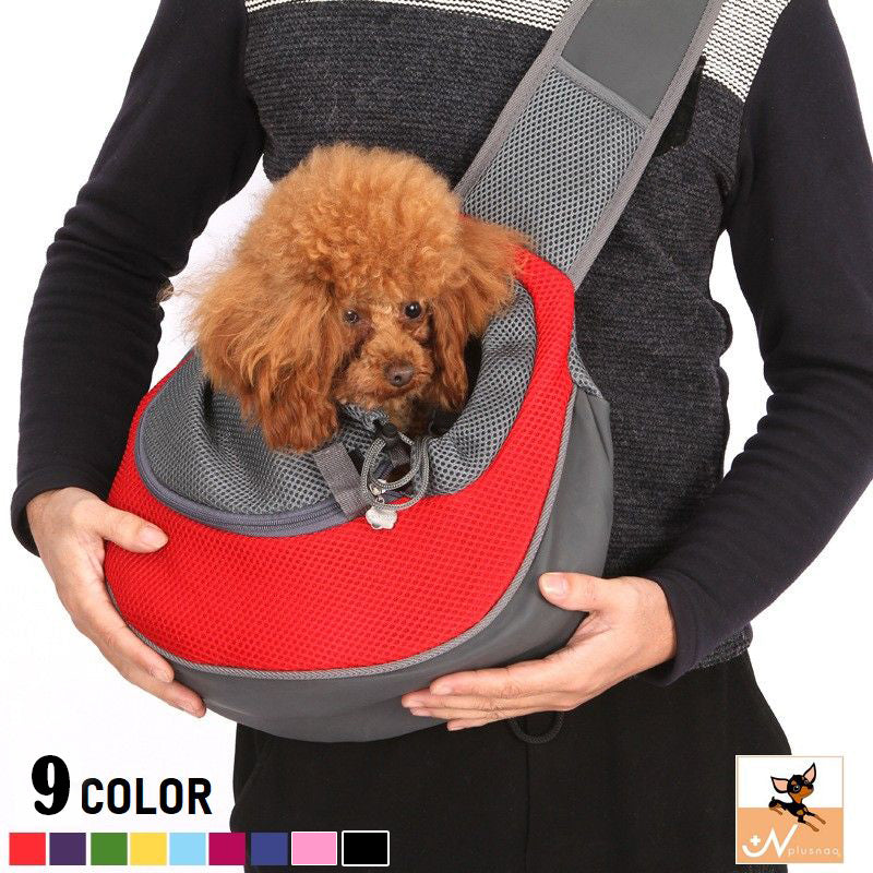 ペットスリング キャリーバッグ ペット用品 犬用 猫用 ショルダー 肩掛け 斜め掛け メッシュ ワンタッチバックル 紐 小型犬 抱っこ 通気性 ツートンカラー お散歩 旅行 移動便利 外出 お出掛け ペットグッズ イヌ いぬ ネコ ねこ