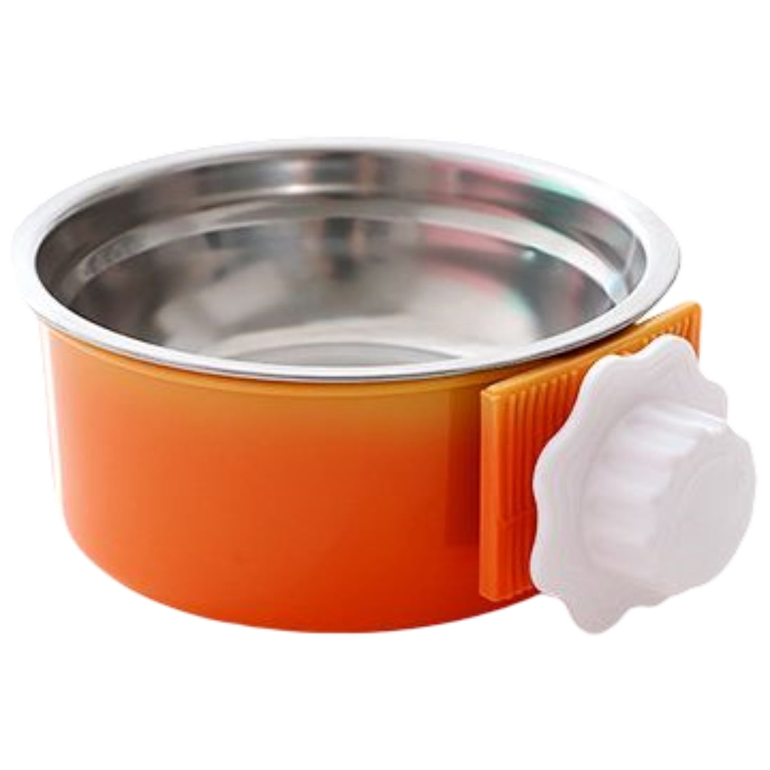 犬用食器 猫用食器 ペット用食器 フードボウル ウォーターボウル ケージ取り付け 餌入れ 水入れ ケージ固定 丸型 エサ入れ シンプル ペットグッズ ペット用品 イヌ用 ネコ用
