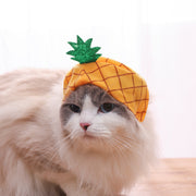 ペットウェア コスプレ帽子 被り物 かぶりもの 猫 犬 ペット コスチューム 果物 可愛い 仮装 変身 ハロウィン クリスマス ぼうし かぶり物 衣装 フルーツモチーフ パーティー イベント かわいい おしゃれ お洒落 ユニーク ねこ ネコ キャット CAT いぬ イヌ ドッグ DOG 記念写真 インスタ映え