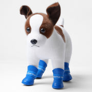犬用レインブーツ 長靴 ドッグシューズ 犬用靴 S M L 犬 わんちゃん ペットグッズ 小型犬 中型犬 用品 雨靴 雨具 防水 マジック テープ 汚れ防止 ケガ防止 お出掛け お散歩 ペット用品