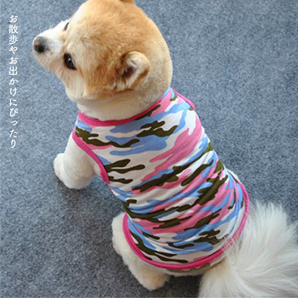 犬服 ドッグウェア 犬用ウェア 犬用シャツ タンクトップ 袖なし 商品画像5