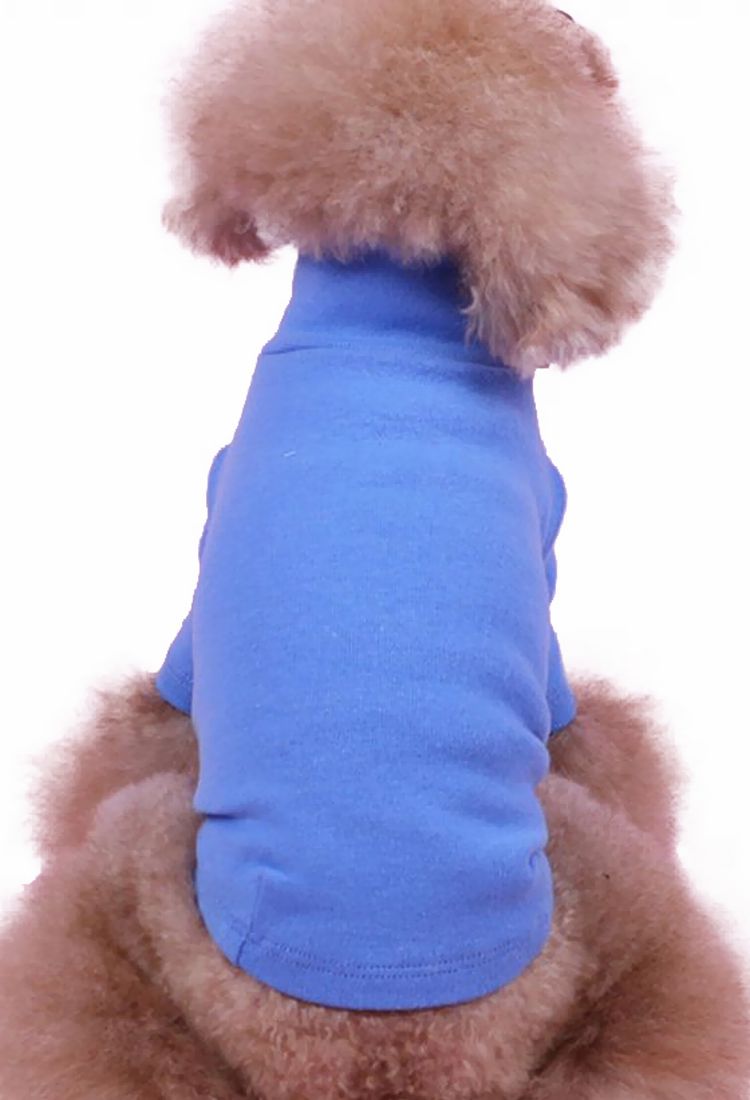ドッグウェア ペットウェア カットソー 犬の服 犬服 猫の服 洋服 ペット用品 小型犬 ハイネック スタンドカラー 無地 シンプル お散歩 お出かけ おしゃれ かわいい いぬ ねこ