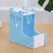 小動物用食器 給水器スタンド ペット用品 小動物用品 フードボウル エサ入れ えさ皿 給水置き 置き型  水やり用品 多機能 ハムスター リス ドワーフ