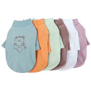 ペットウェア カットソー ドッグウェア 犬服 Tシャツ ハイネック トップス 犬 イヌ 小型犬 中型犬 かわいい カジュアル おしゃれ サイズ豊富